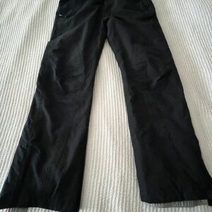 Marker Women’s Insulated Black Ski Pants Zip Pockets Adjustable Waist Size 8